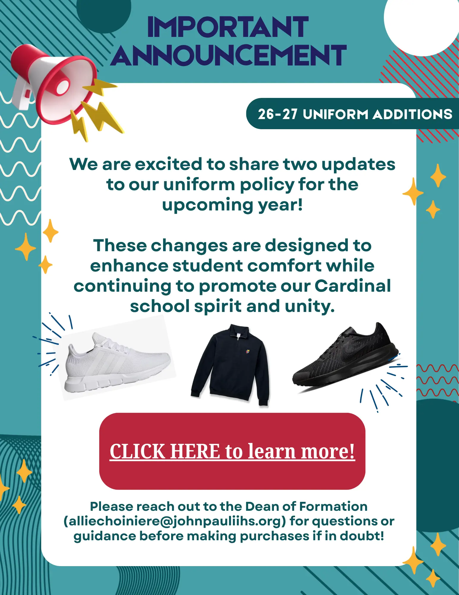 Uniform Additions Flyer 2026.07.09