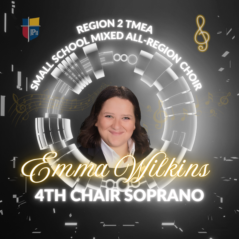 Emma Wilkins Earns Top Honors and Advances to State Choir Auditions