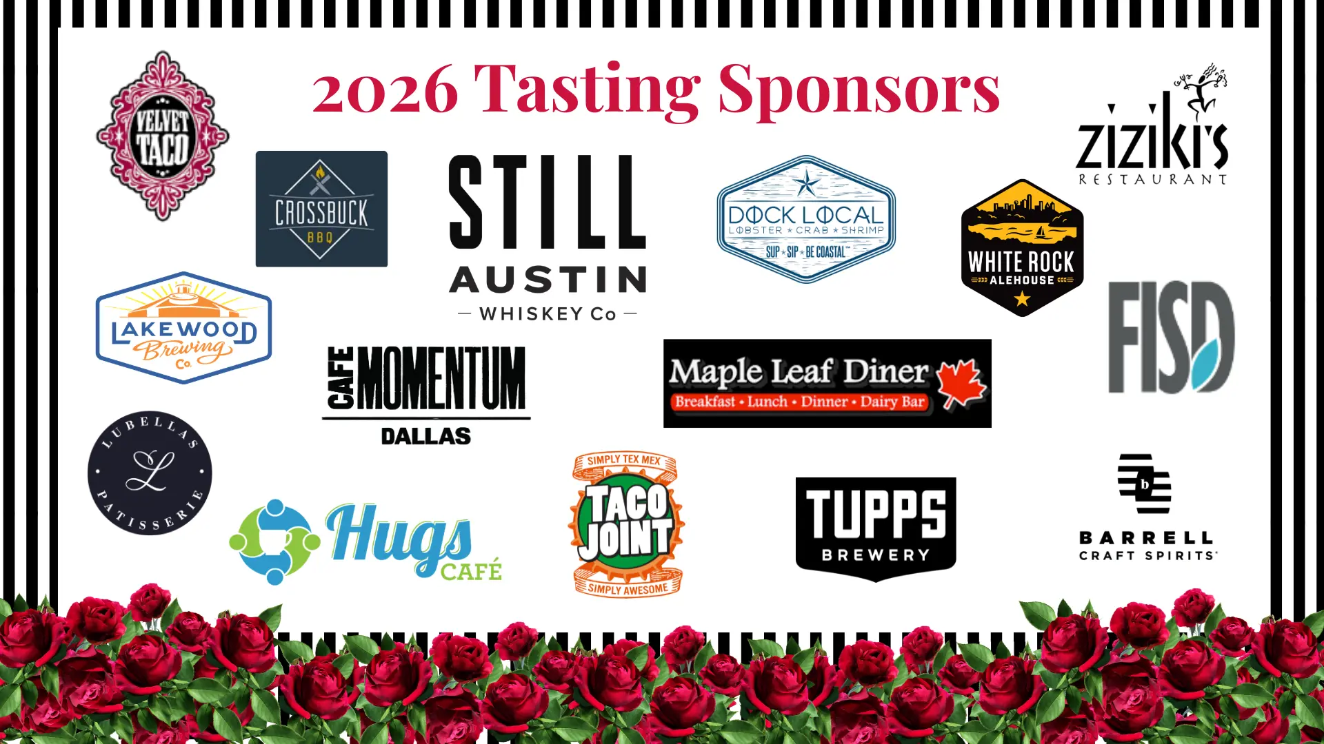 Gala Tasting Sponsors