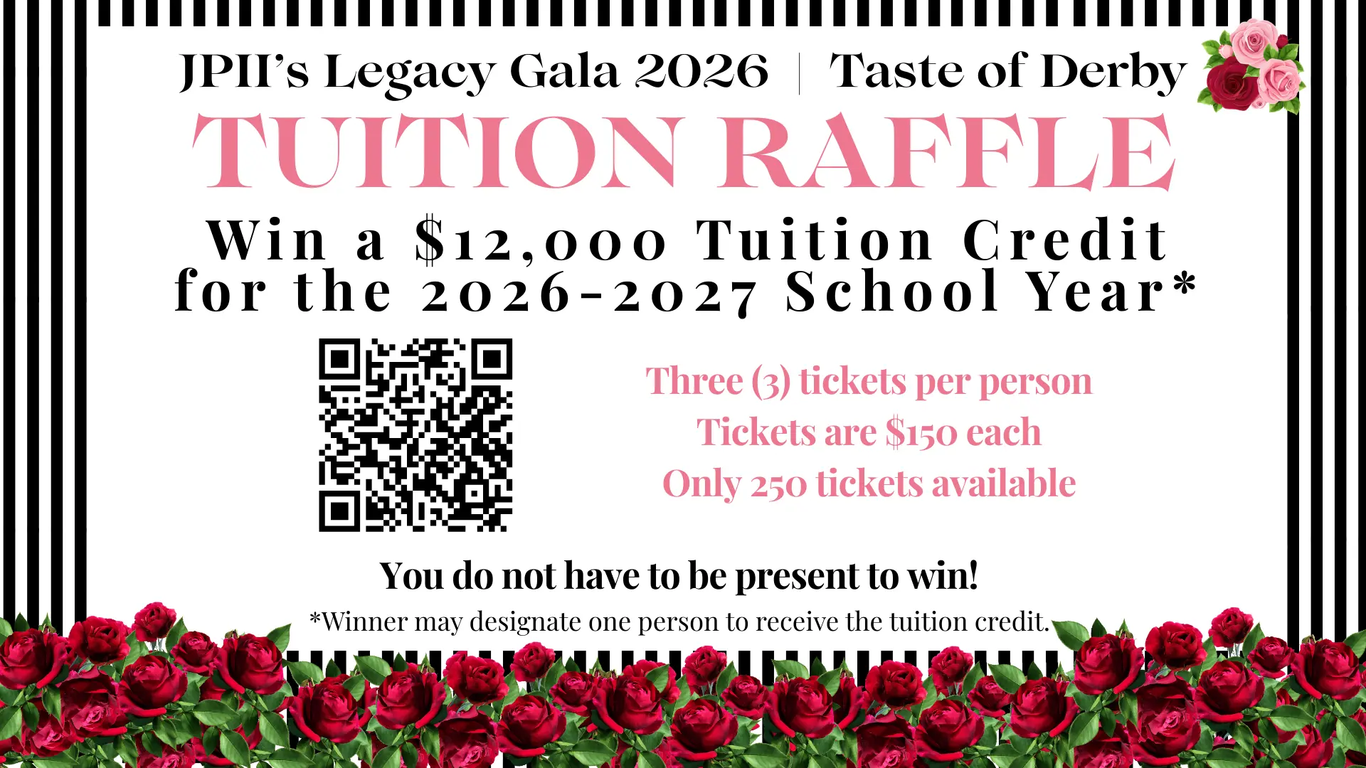 Gala Tuition Raffle