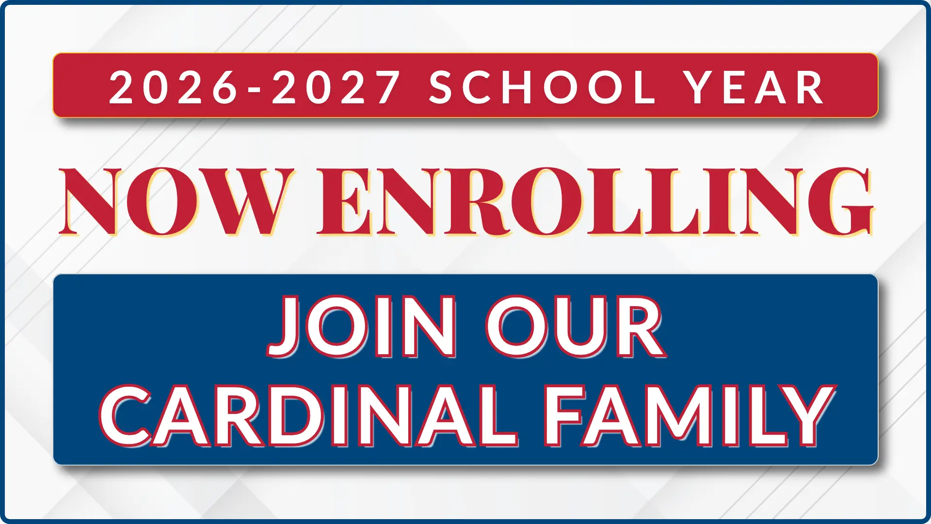 Now Enrolling