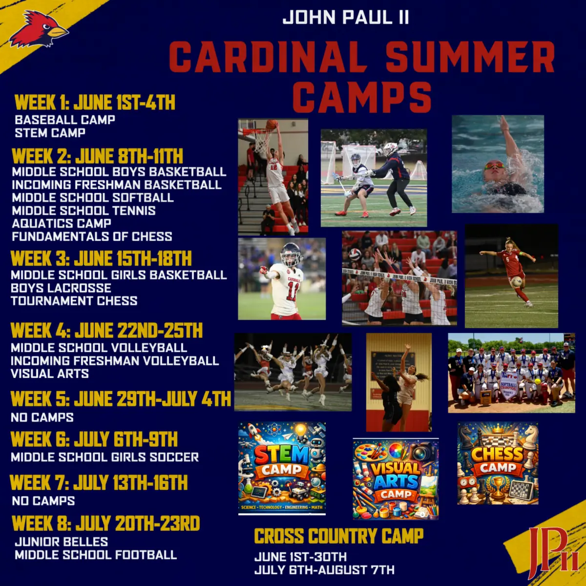 2026 JPII Summer Camps